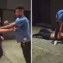 Blueface Gets in Bizarre Fight with Chrisean Rock in Hollywood, Caught on Video