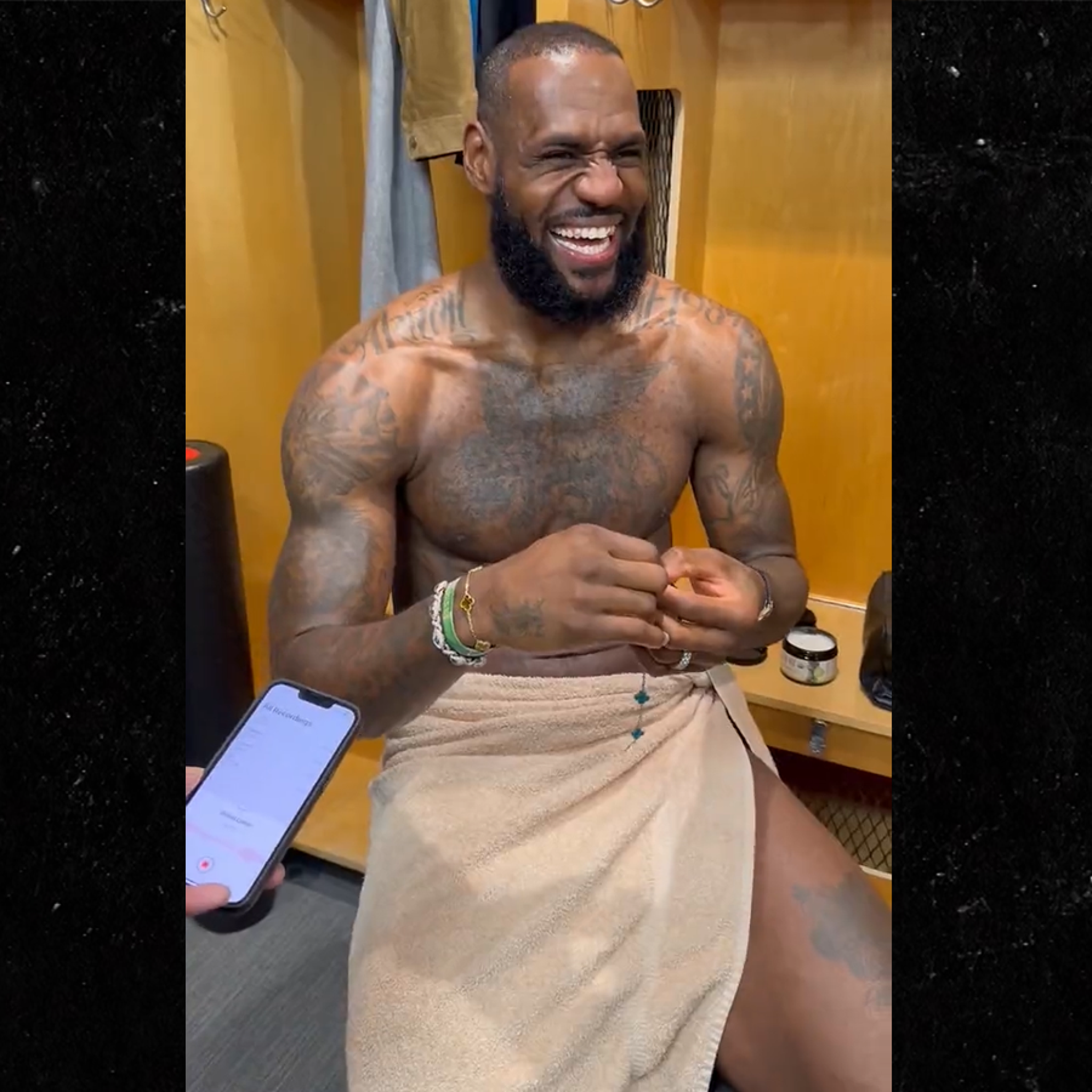 Lebron james naked