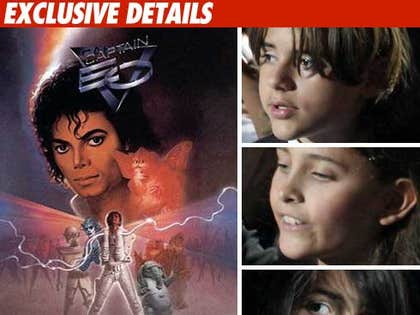 MJ's Kids Watch Private Screening of 'Captain EO'