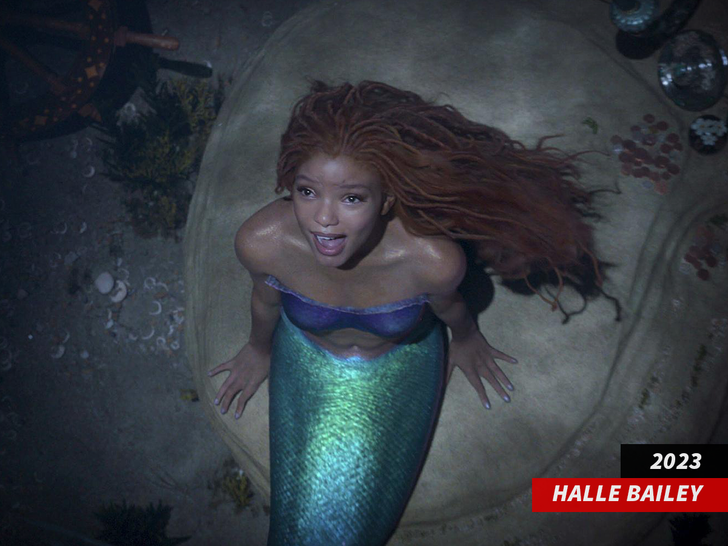 Halle Bailey mermaid -