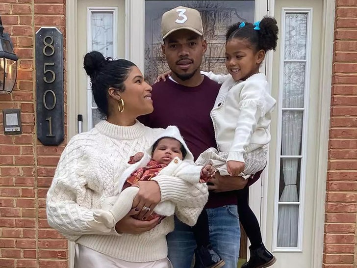 _Chance the Rapper and family