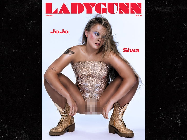 JoJo Siwa's Blinged Out Bulge For Ladygunn Photoshoot