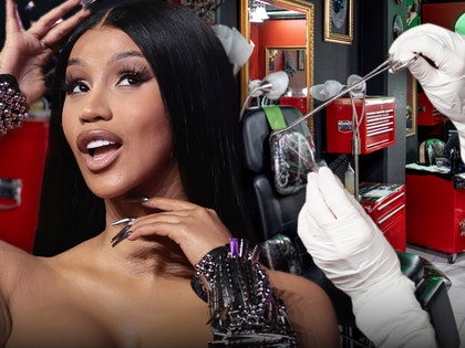 Cardi B Reveals Proof Of Her New Butt Crack Piercing