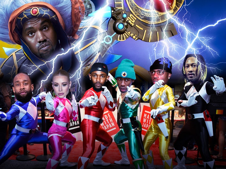 Kanye West Power Rangers Fun Art Getty 4