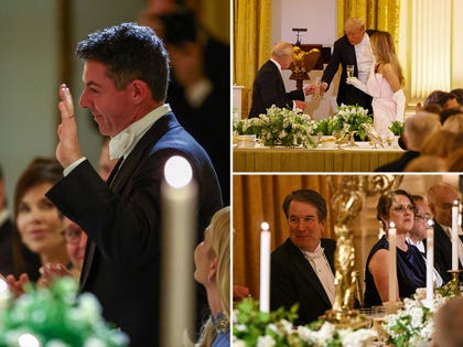 Rory McIlroy, King Charles and Donald Trump and Melania Trump, Brett Kavanaugh