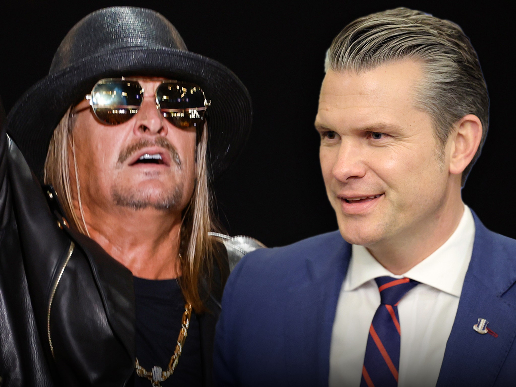 tmz.com - TMZ Staff - Kid Rock Filmed Concert Opening Video With Pete Hegseth