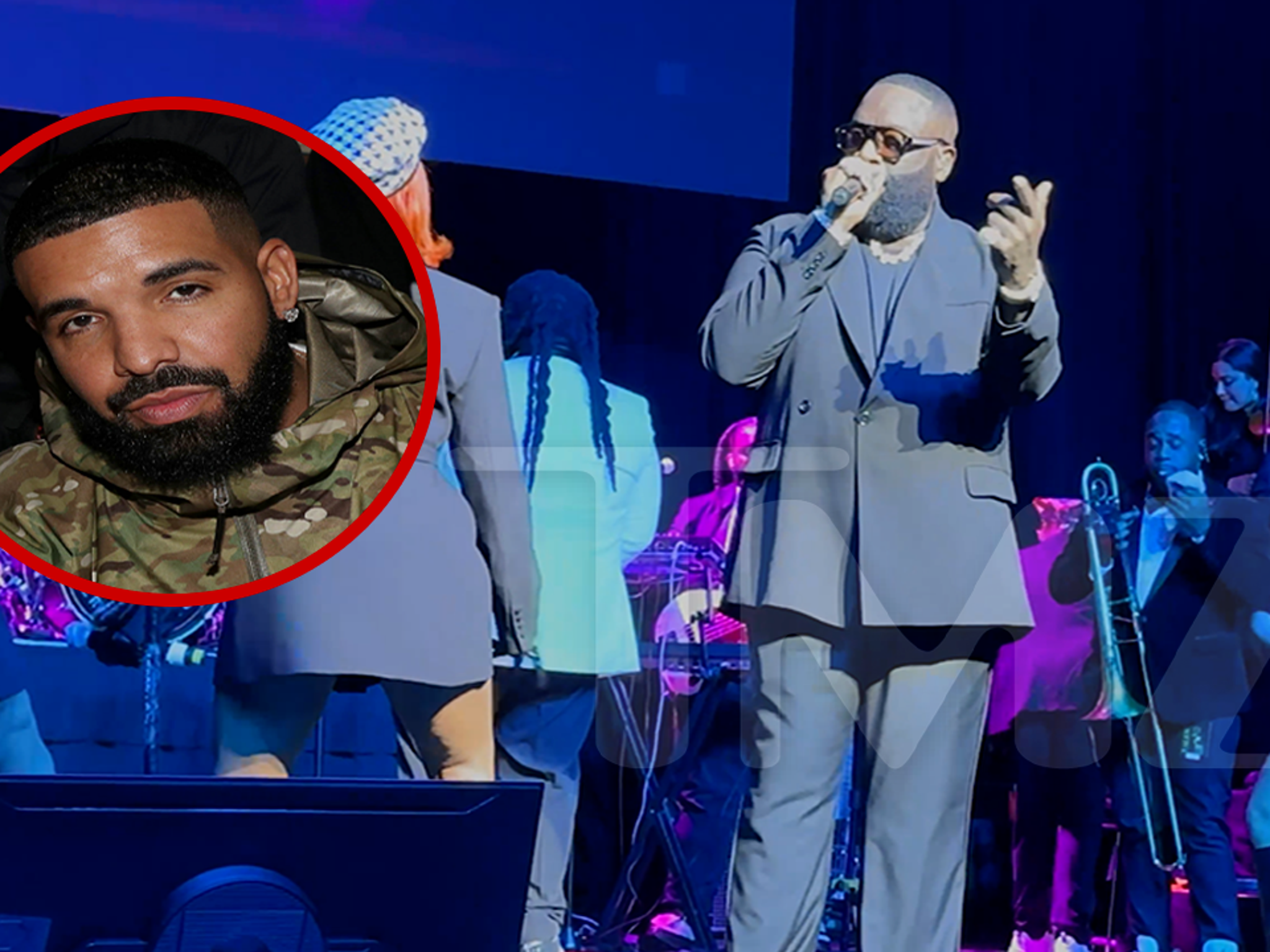 Rick Ross Performs Drake Hits on Tour — But Makes One Thing Crystal Clear: No Reunion Is Coming