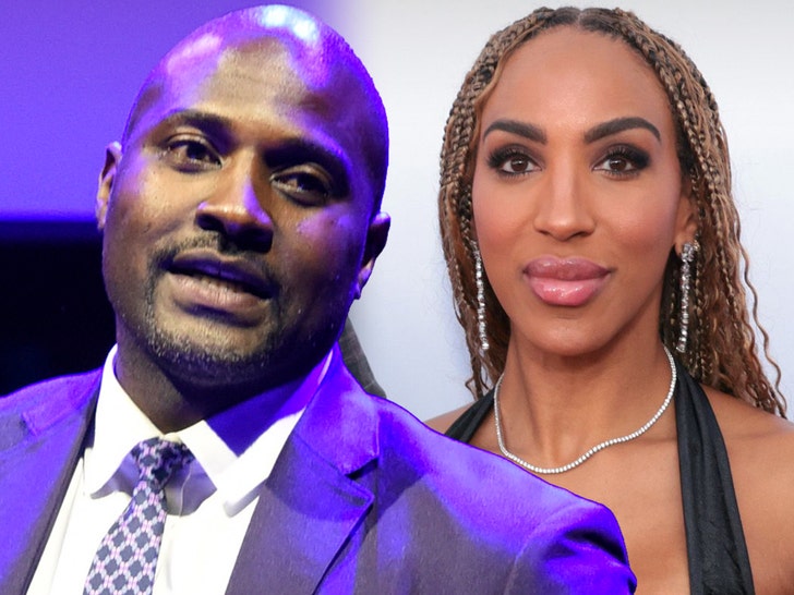 Marcellus Wiley and wife getty 1