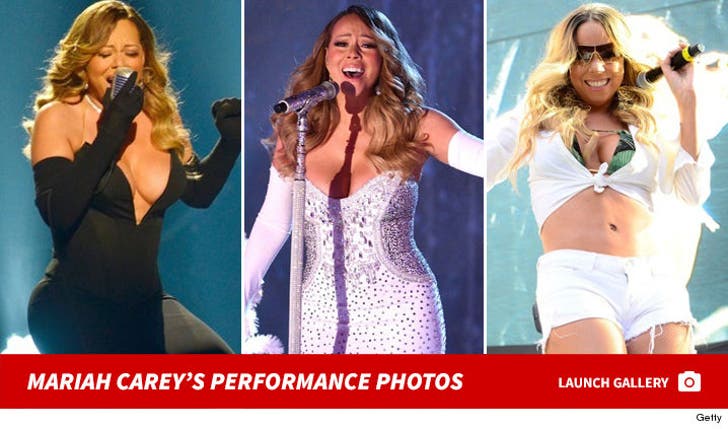 Mariah Carey's Live Performance Photos