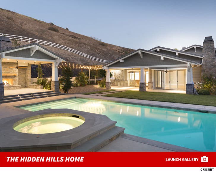 Kylie Jenner's Hidden Hills House -- Cool Ranch!