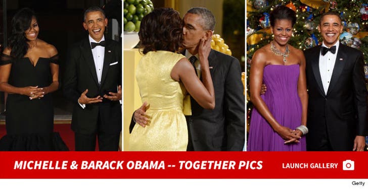 Barack Obama and Michelle Obama -- Together Pics