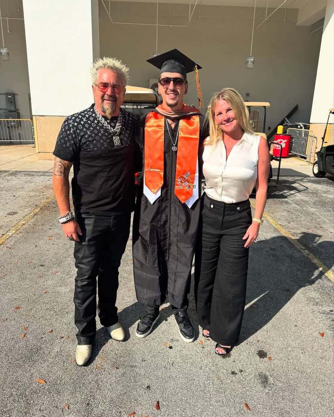 Guy and Hunter Fieri