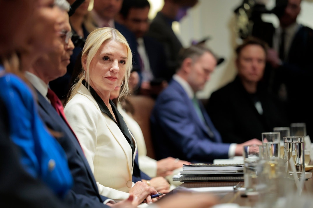 Pam Bondi Hard At Work 6