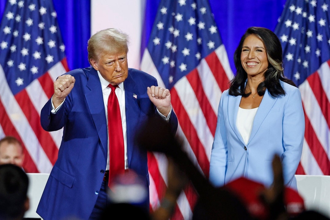 Donald Trump And Tulsi Gabbard Together 1