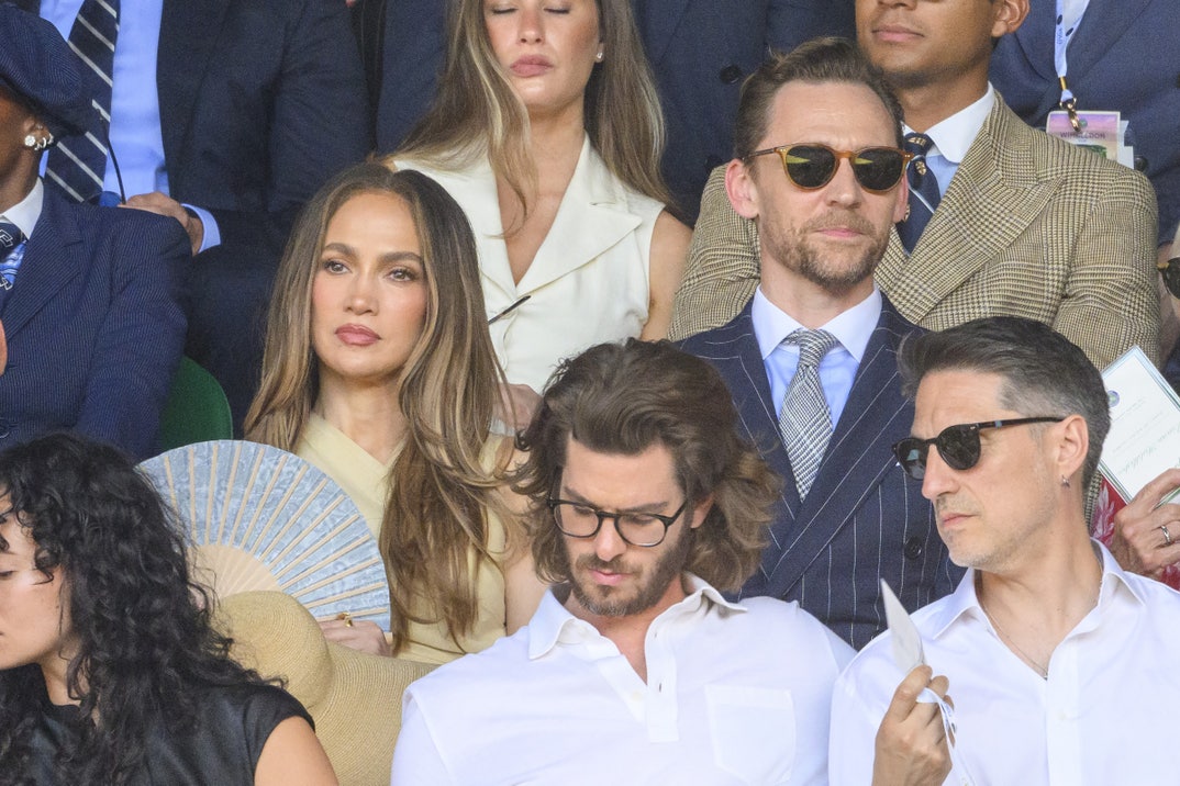 Jennifer Lopez and Tom Hiddleston