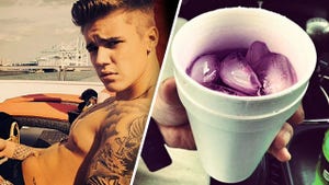 Justin Bieber -- High on Love Or Sizzurp ... It's Kinda the Same Thing