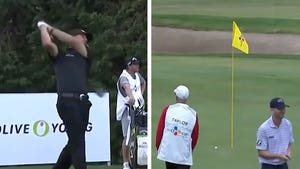 Phil Mickelson Almost Cards Hole In One On 353-Yard Par 4, Insane Drive!