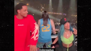 WWE's Sasha Banks Parties With Steve Aoki At Concert After Suspension