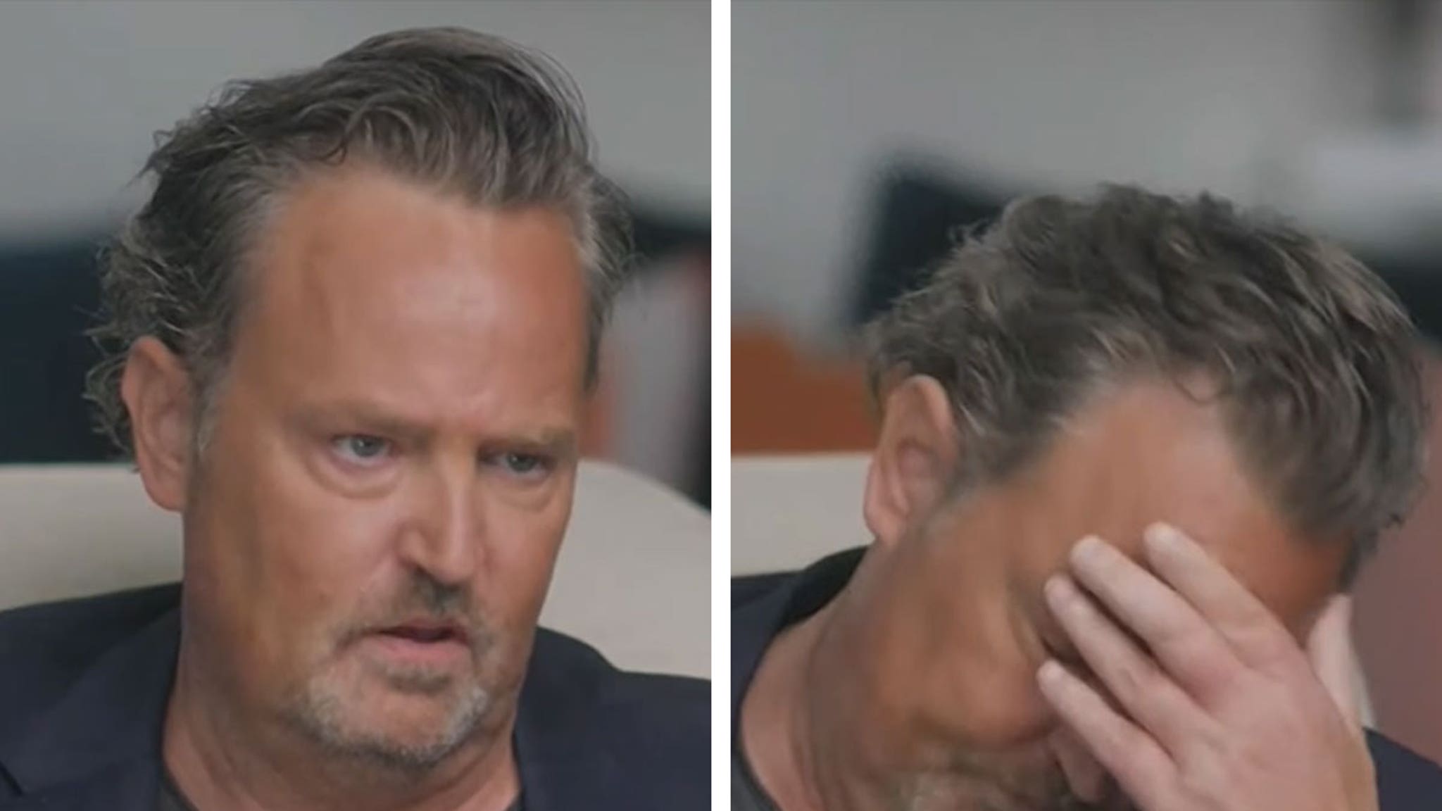 Matthew Perry Gets Emotional Looking Back At Weight Loss From Substance Abuse - TMZ