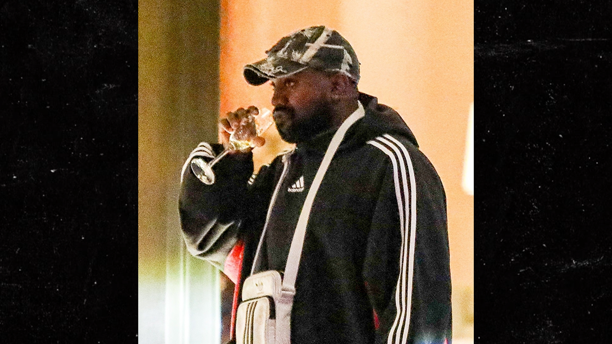 Kanye West Still Wearing Adidas, Hanging with Milo