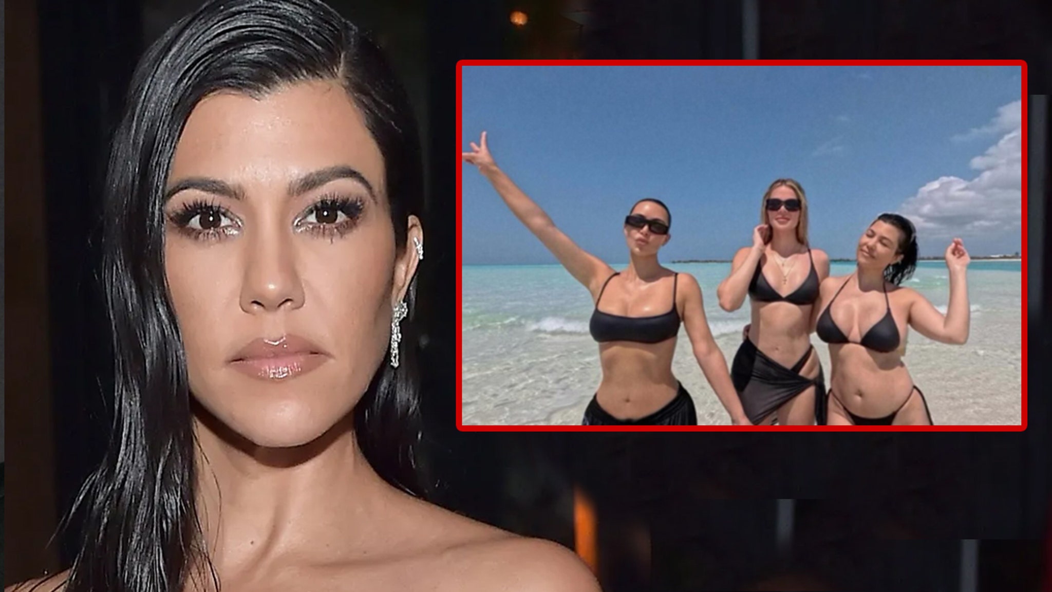 Kourtney Kardashian verteidigt an ihrem 45. Geburtstag ihren postpartalen Körper vor einem Troll