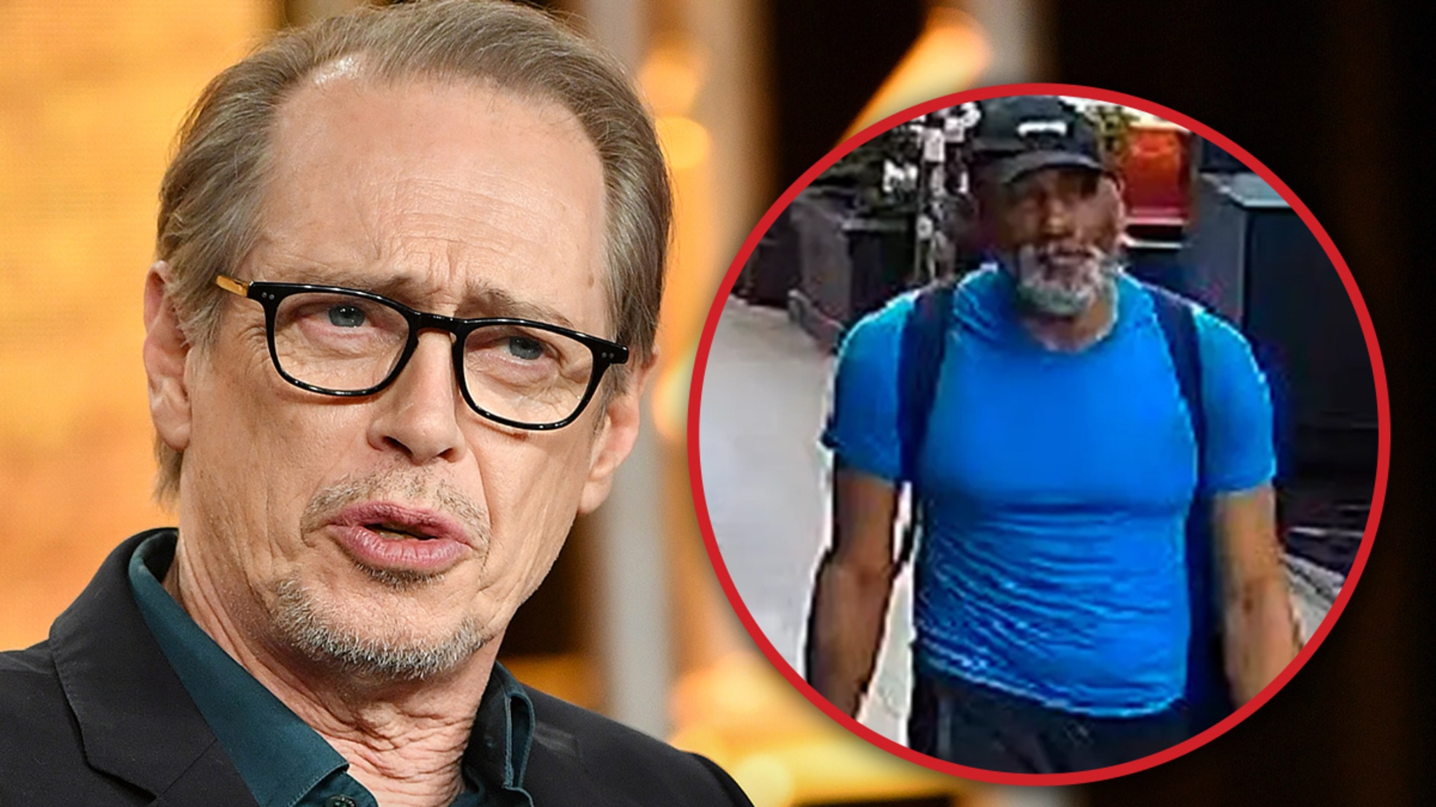 Steve Buscemi Captured on Video Moments Before NYC Attack