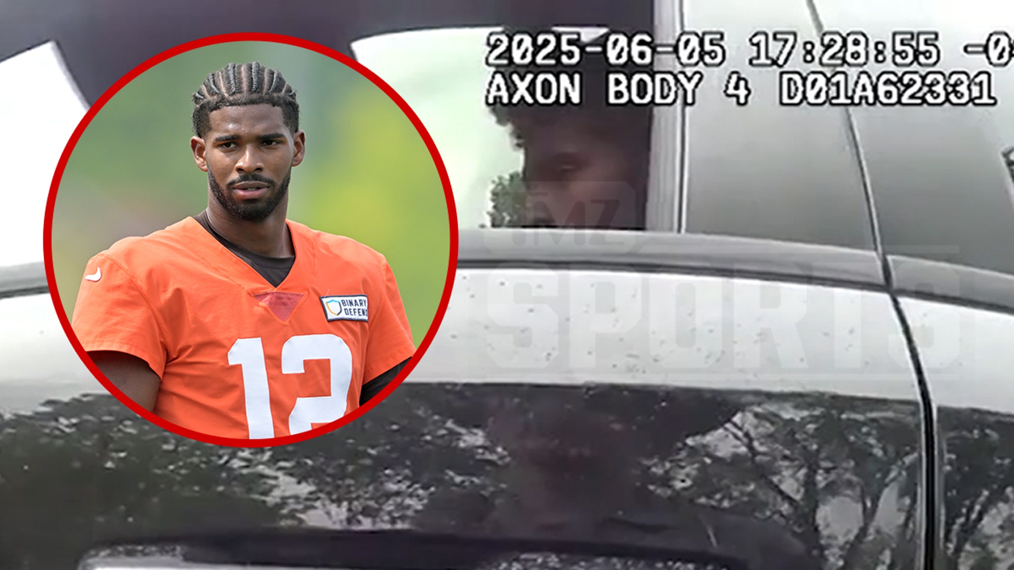Shedeur Sanders Traffic Stop Video Shows Cop Saying 'He Doesn't Know Who You Are'
