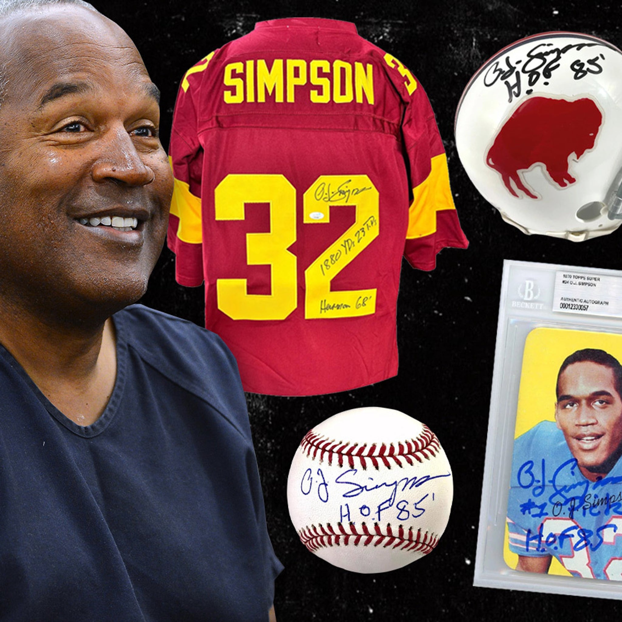 O.J. Simpson Memorabilia Flying Off Shelves in Vegas