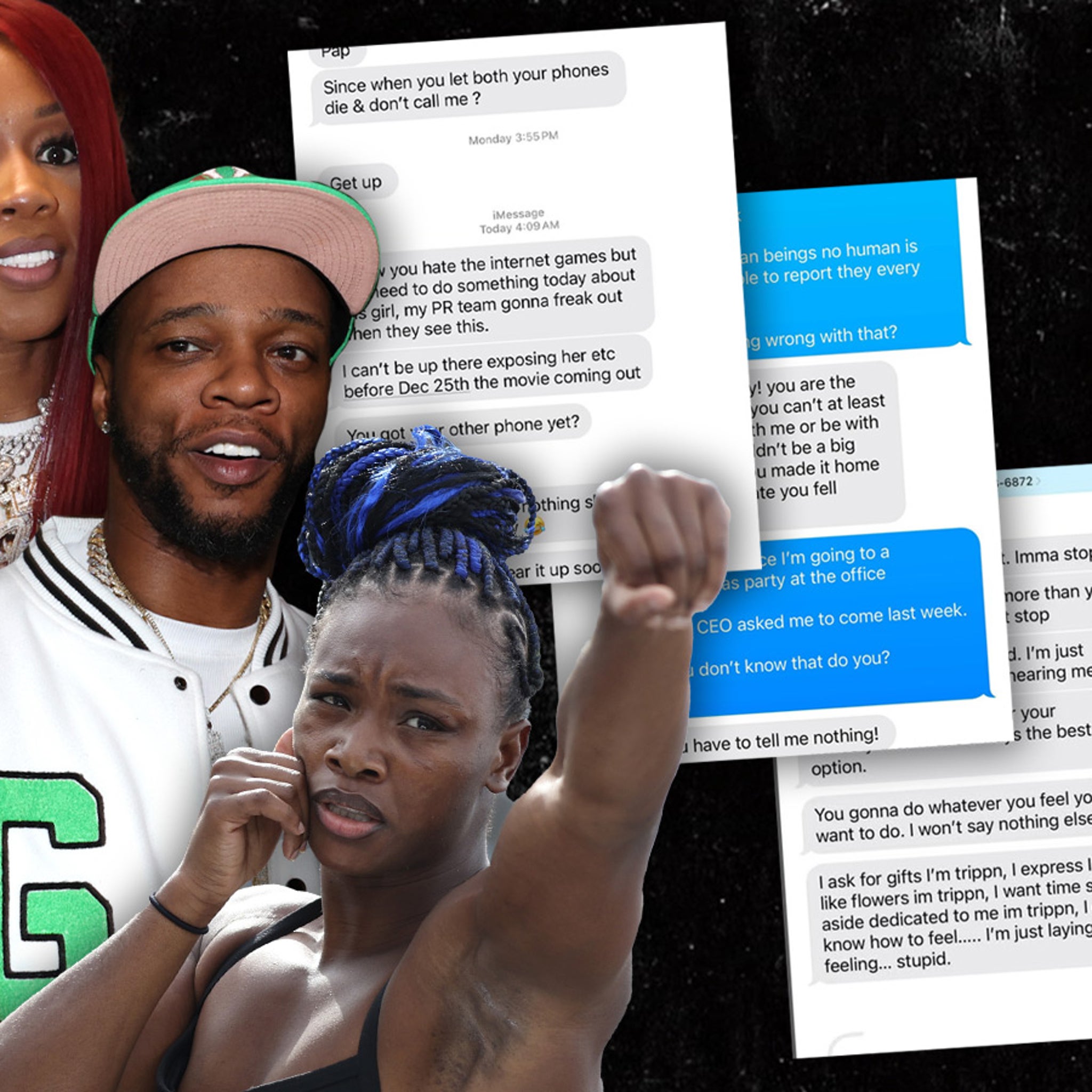 Remy Ma & Papoose Sling Cheating Claims, Boxer Claressa Shields Gets Inserted