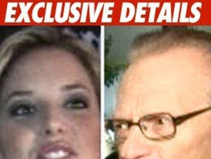 Carrie Prejen and Larry King