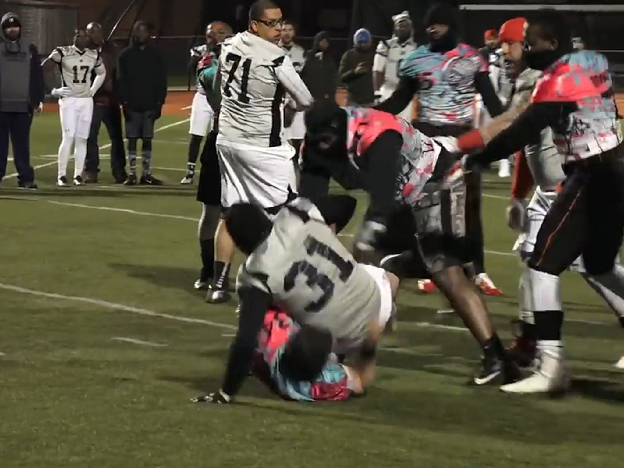 Watch A7FL Highlight Videos No Pads Full-Contact Football League