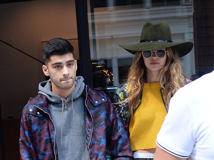 Gigi Hadid and Zayn Malik -- Together Photos