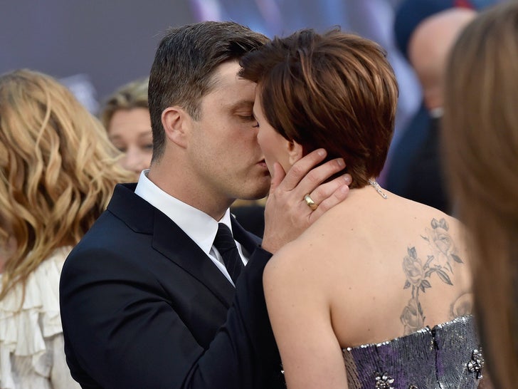 Scarlett Johansson and Colin Jost -- The Happy Couple