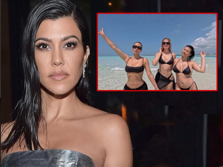 Kourtney Kardashian Defends Post-Baby Body From Troll on 45th Birthday
