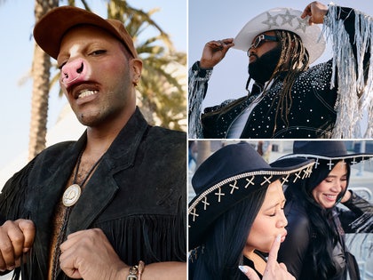 beyonce fans cowboy carter launch getty