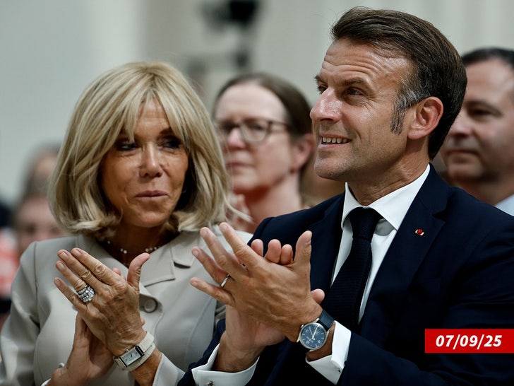 Brigitte Macron Emmanuel Macron Sub Getty Swipe