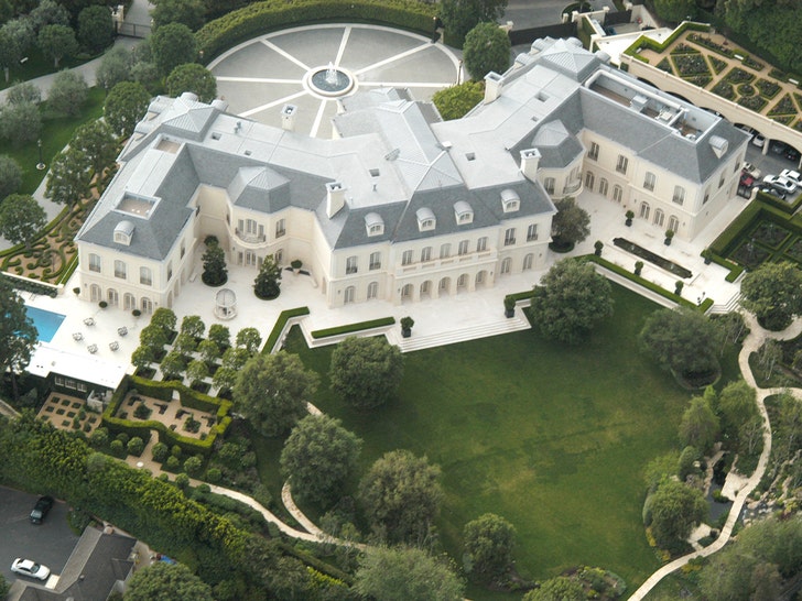 Aaron Spelling's mansion getty