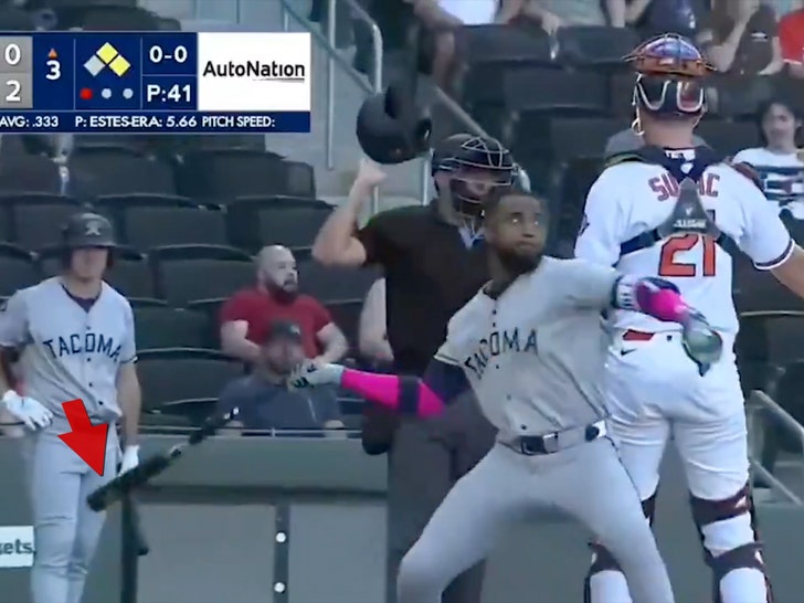 Victor Enrique Robles Brito Bat Throw