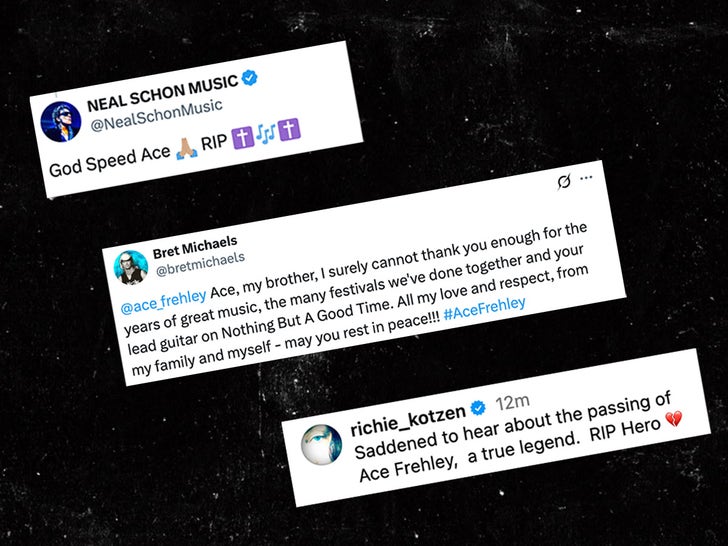 Tributes To Ace Frehley On Social Media