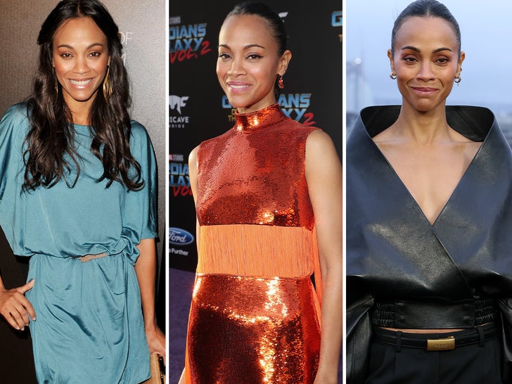 Zoe Saldana Through The Years