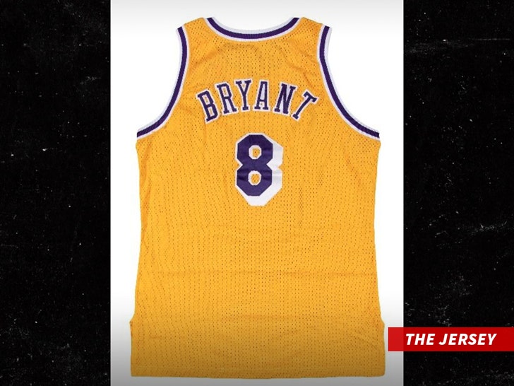 Kobe Bryant rookie jersey to be auctioned, $3M-5M estimate