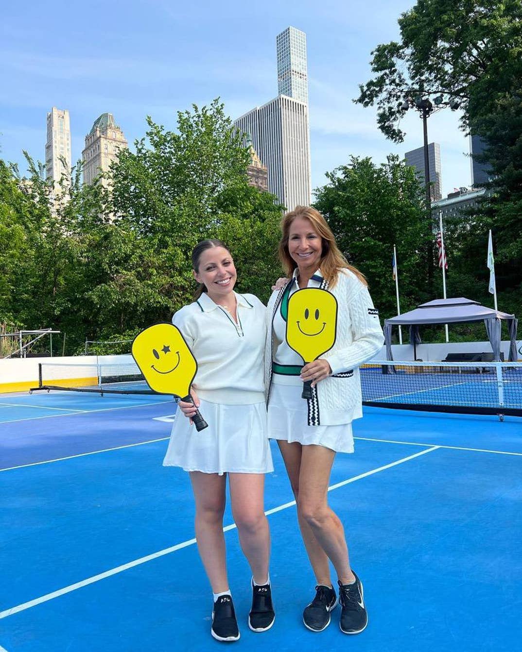 Ally Shapiro and Jill Zarin