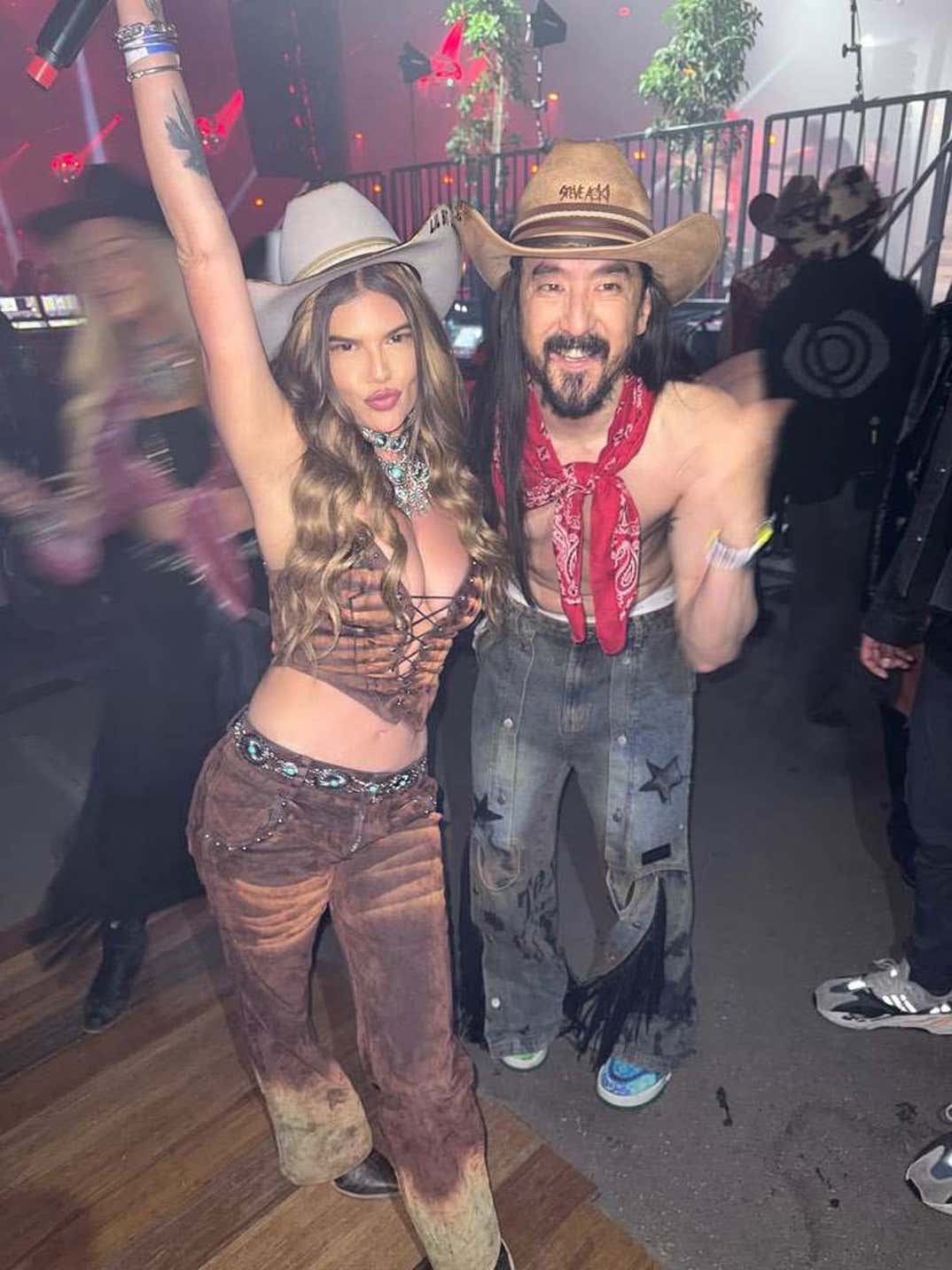 Chanel West Coast and Steve Aoki