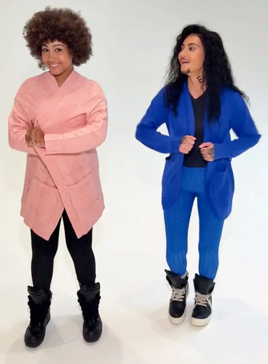 2025 -- North West as Pink Cardigan and Kim as Guapõ