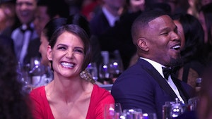 Jamie Foxx and Katie Holmes Tight and Together at Clive Davis Pre-Grammy Party