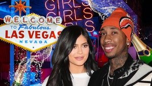 Kylie Jenner & Tyga Partied Together in Vegas, But Not for Long
