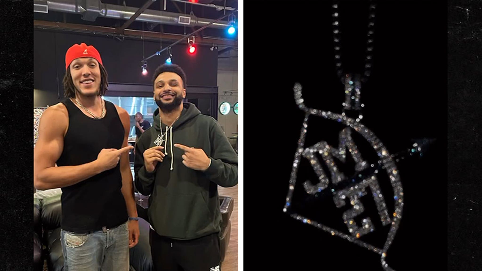 Aaron Gordon gifts Jamal Murray ‘JM27’ diamond pendant ahead of NBA Finals