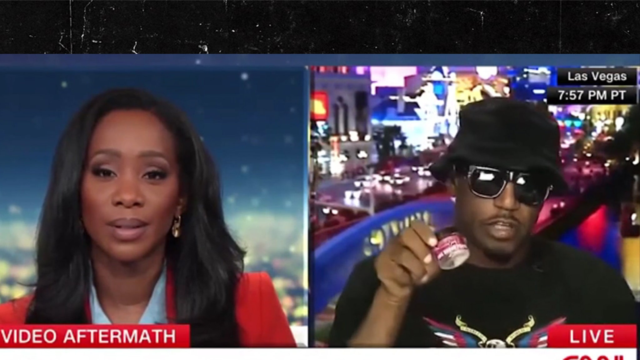 Rapper Cam'ron Gets Annoyed With CNN Host Over Diddy-Cassie Talk