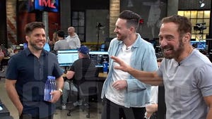 Henry Cejudo visits TMZ's newsroom