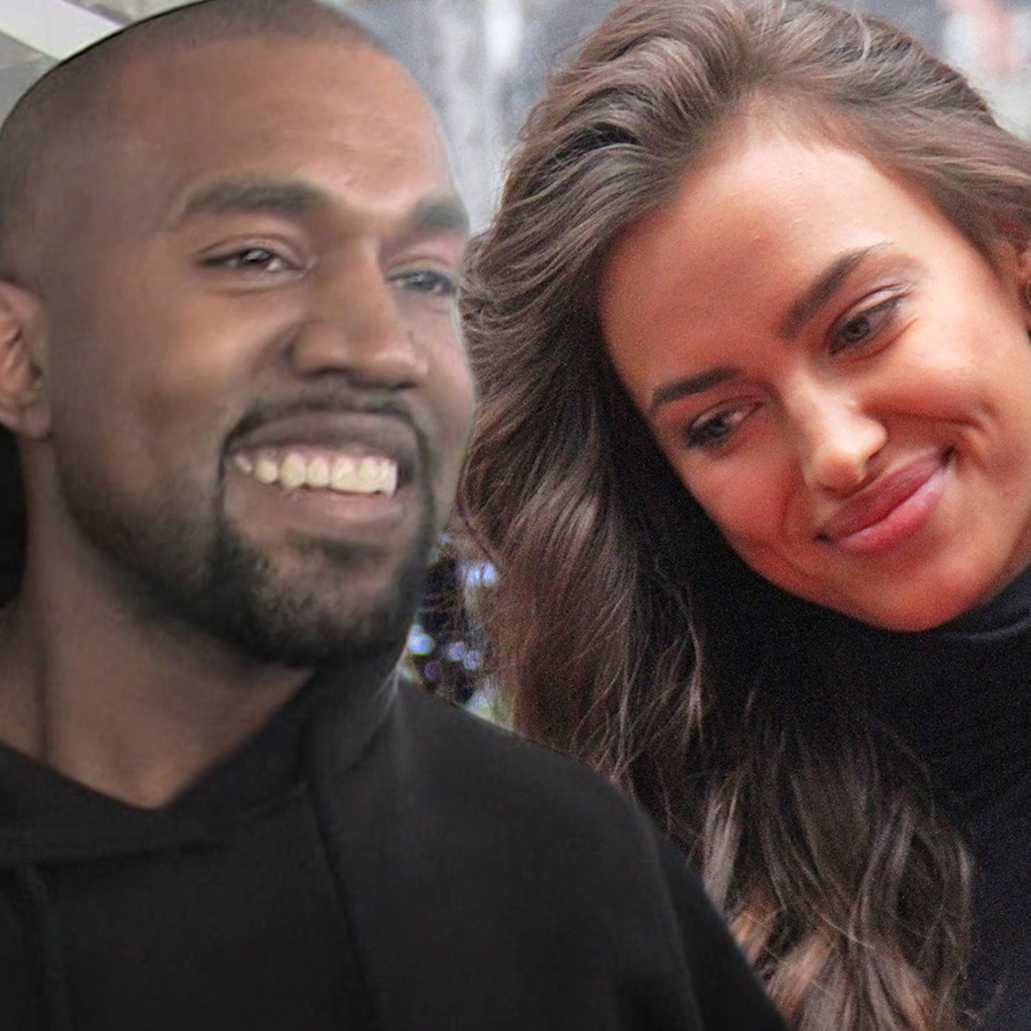 Kanye West and Irina Shayk Were Seen Together In France